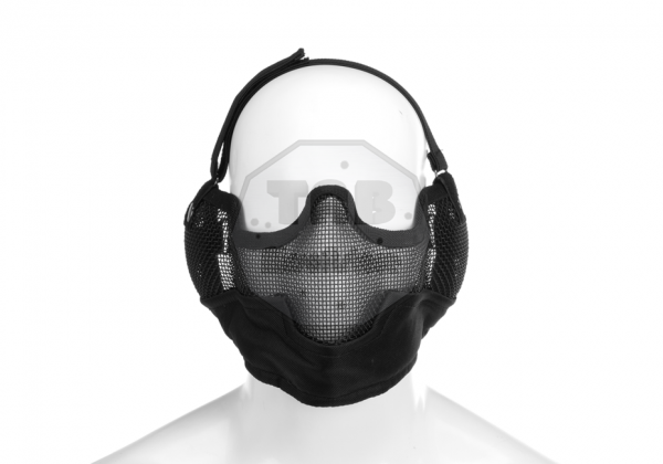 Steel Face Mask Black (Invader Gear)