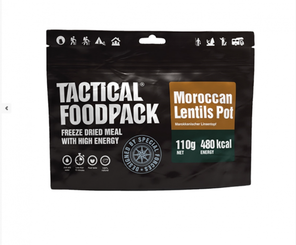 Tactical Foodpack - Maroccan Lentils Pot