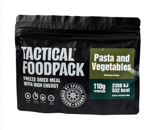 Tactical Foodpack - Pasta and Vegetables